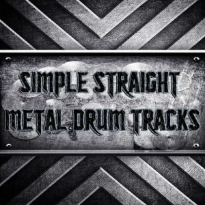 Simple Straight Metal Drum Tracks
