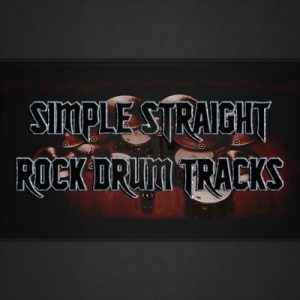 Simple Straight Rock Drum Tracks
